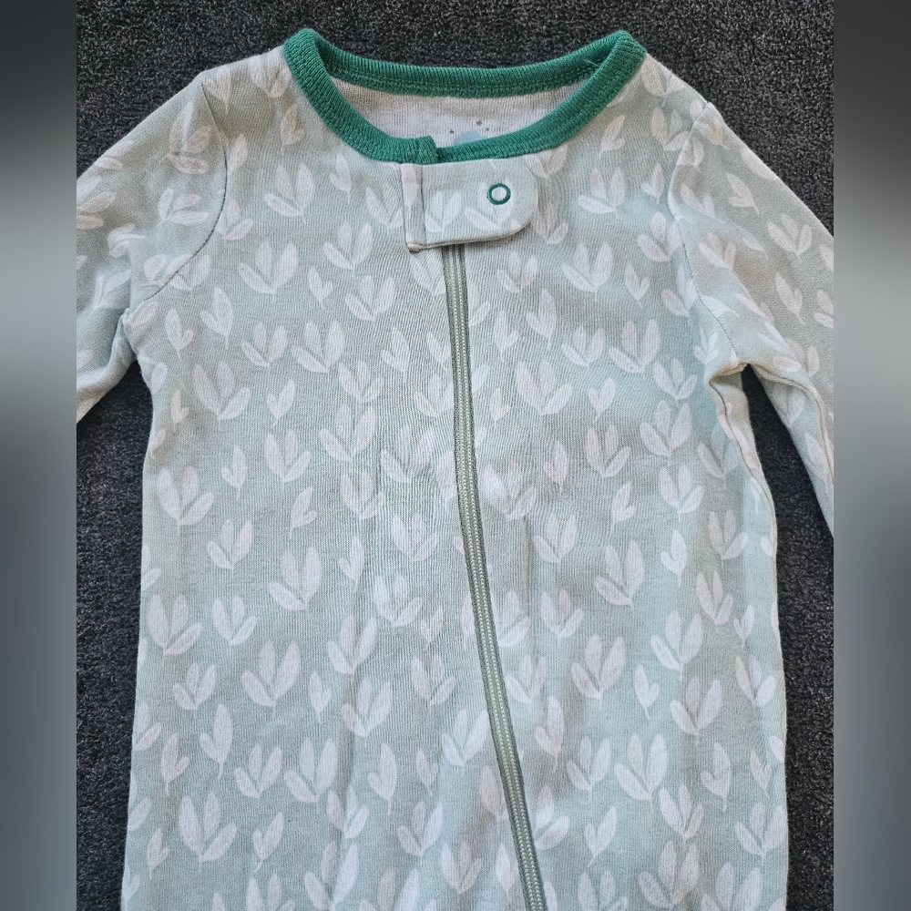 New cloud island onesie, green plant onesie, unisex onesie, baby shower gift - Picture 3 of 5